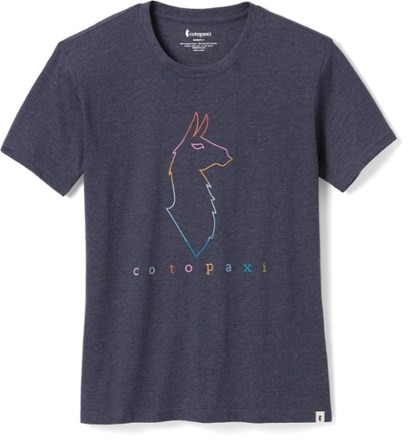 Cotopaxi - Electric Llama T-Shirt - Womens - MARITIME