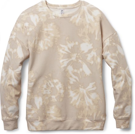 Athleta - Balance Printed Pullover - Womens - WILLOW ABALONE GREY