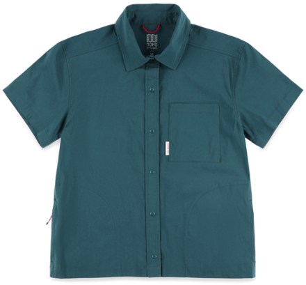 Topo Designs - Global Shirt - Womens - POND BLUE
