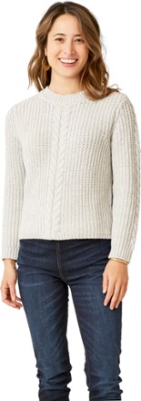 Carve Designs - Walsh Sweater - Womens - CLOUD HEATHER
