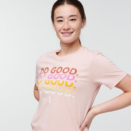 Cotopaxi - Do Good Repeat T-Shirt - Womens - SAND