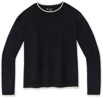 Smartwool - Edgewood Crew Sweater - Womens - BLACK