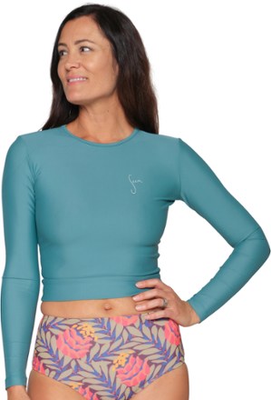 Seea - Palomar Crop Top Rashguard - Womens