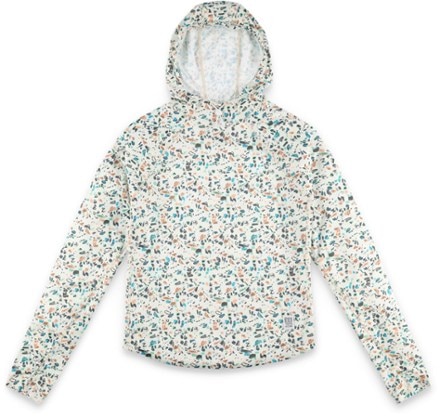 Topo Designs - River Hoodie - Womens - NATURAL TERRAZZO