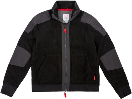 Topo Designs - Global Full-Zip Sweater - Womens - BLACK