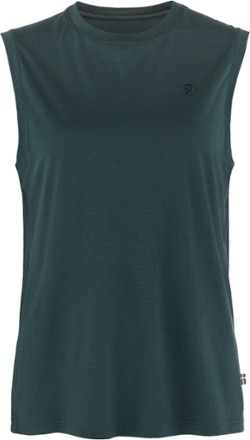 Fjallraven - Abisko Wool Tank Top - Womens - DARK NAVY