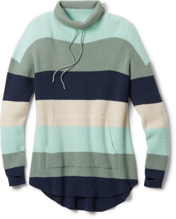 Carve Designs - Rockvale Sweater - Womens - THYME BOLD STRIPE