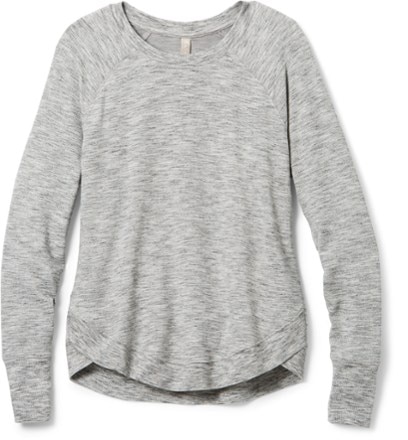 Athleta - Mindset Sweatshirt - Womens - MARL GREY HEATHER
