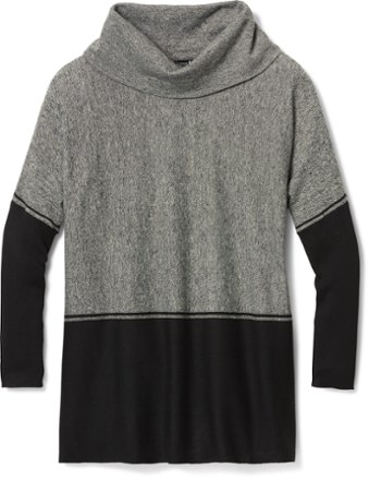 Smartwool - Edgewood Poncho Sweater - Womens - BLACK