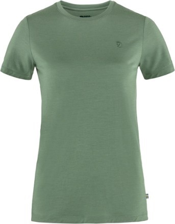 Fjallraven - Abisko Wool Shirt - Womens - PATINA GREEN