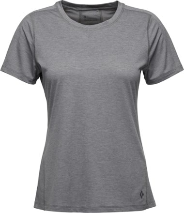 Black Diamond - Lightwire Tech T-Shirt - Womens - STEEL GREY