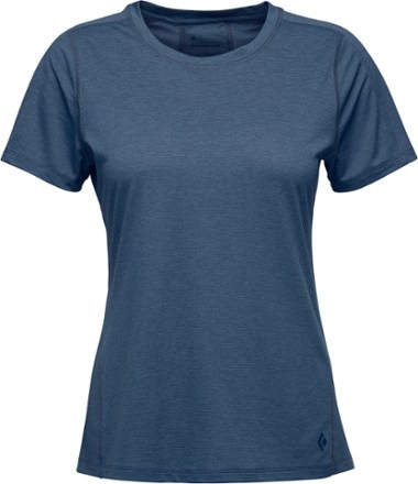 Black Diamond - Lightwire Tech T-Shirt - Womens - INK BLUE