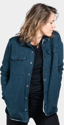 Dovetail Workwear - KB Hooded Shirt Jacket - Womens