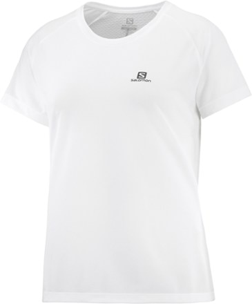 Salomon - Cross Rebel T-Shirt - Womens - WHITE