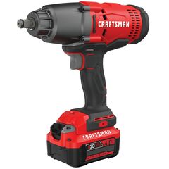 CRAFTSMAN - CMCF900M1 - V20 20-Volt Max Variable Speed 1/2-in Drive Cordless Impact Wrench (1-Battery Included)