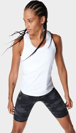 Sweaty Betty - Athlete Seamless Tank Top - Womens - WHITE