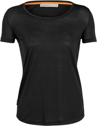 Icebreaker - Sphere II Scoop T-Shirt - Womens - BLACK