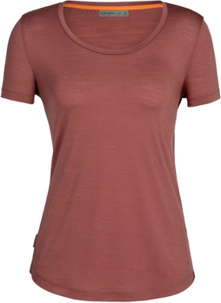 Icebreaker - Sphere II Scoop T-Shirt - Womens - GRAPE