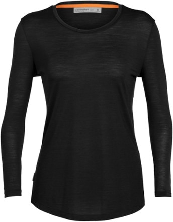 Icebreaker - Sphere II Long-Sleeve T-Shirt - Womens - BLACK