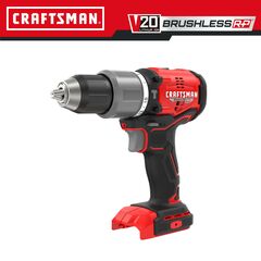 CRAFTSMAN - CMCD732B - V20 RP 1/2-in 20-volt Max-Amp Variable Speed Brushless Cordless Hammer Drill (Tool only)