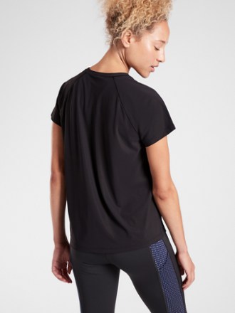 Athleta - Ultimate Train T-Shirt - Womens - BLACK