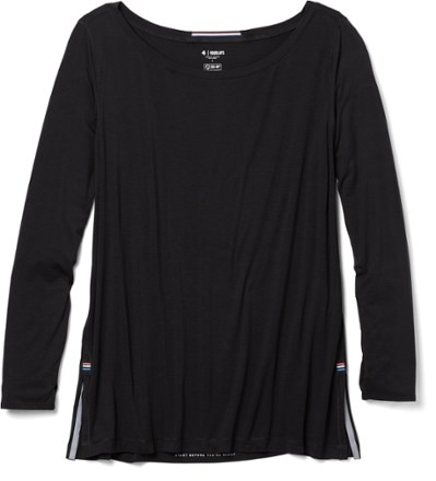 Fourlaps - Stamina Long-Sleeve T-Shirt - Womens - BLACK