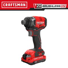CRAFTSMAN - CMCF813C2 - V20 RP 20-volt Max Variable Speed Brushless Cordless Impact Driver (2-Batteries Included)