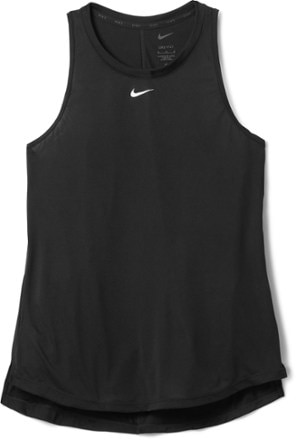 Nike - Dri-FIT One Tank Top - Womens - BLACK WHITE