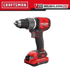 CRAFTSMAN - CMCD713C2 - V20 RP 20-Volt Max 1/2-in Brushless Cordless Drill (2-Batteries Included and Charger Included)
