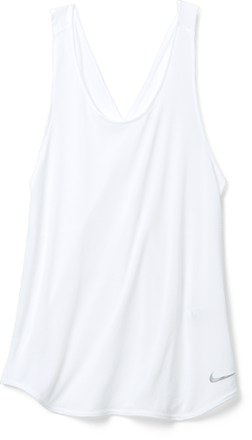 Nike - Breathe Cool Tank Top - Womens - WHITE/REFLECTIVE SILVER