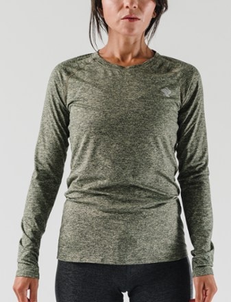 rabbit - EZ Tee Long-Sleeve T-Shirt - Womens - SUNNY LIME