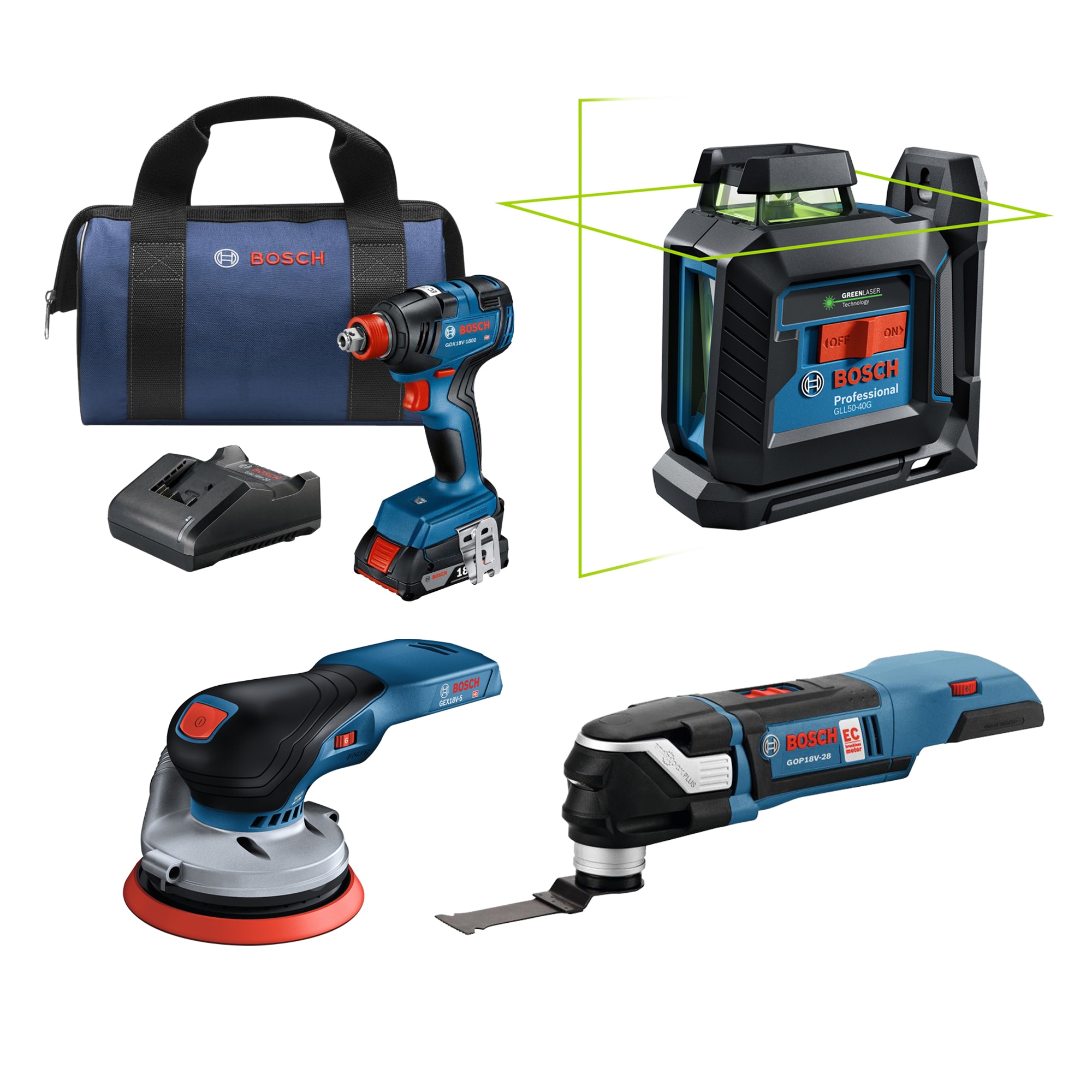 Bosch - undefined - 18V Getting Started Collection