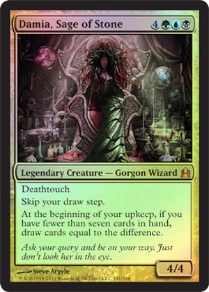 Oversized - Damia, Sage of Stone