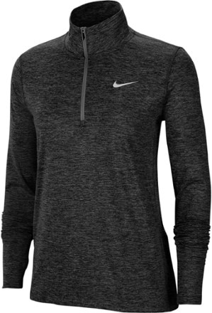 Nike - Element Half-Zip Running Top - Womens - BLACK/REFLECTIVE SILVER