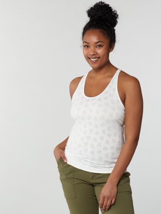 rabbit - Bunny Hop Tank Top - Womens - WHITE