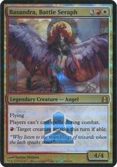 Basandra, Battle Seraph - Foil Oversized - CMD Launch Party