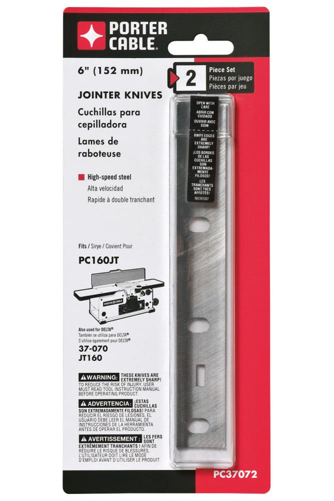 PORTER-CABLE - PC37072 - Jointer Knives
