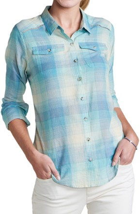 Toad&Co - Airbrush Deco Shirt - Womens - AQUIFER