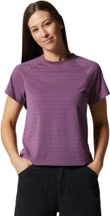 Mountain Hardwear - Wander Pass T-Shirt - Womens - PALE PLUM