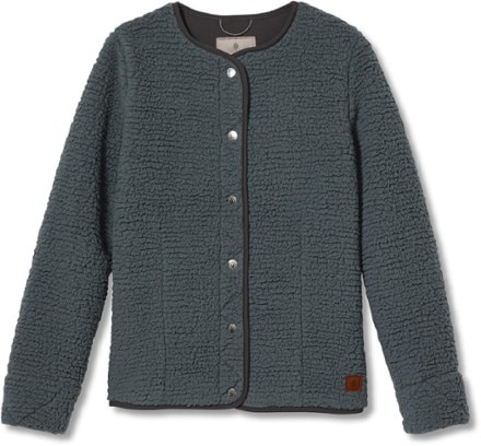 Royal Robbins - Urbanesque Sherpa Cardigan Sweater - Womens - SLATE