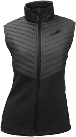 Swix - Blizzard Hybrid Insulated Vest - Womens - BLACK