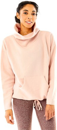 Carve Designs - Rowayton Cowl-Neck Sweater - Womens - OPAL
