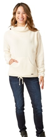 Carve Designs - Rowayton Cowl-Neck Sweater - Womens - BIRCH