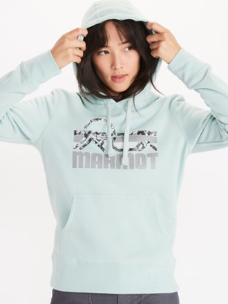 Marmot - Coastal Hoodie - Womens - SEA HAZE HEATHER/SLEET