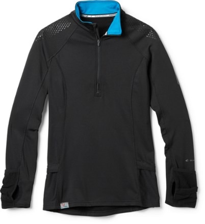 RaidLight - Wintertrail Long-Sleeve Zip Top - Womens - BLACK