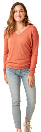 Carve Designs - Leland Top - Black - Womens - RED CLAY