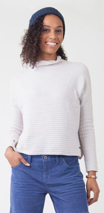Carve Designs - Livia Sweater - Womens - FOG