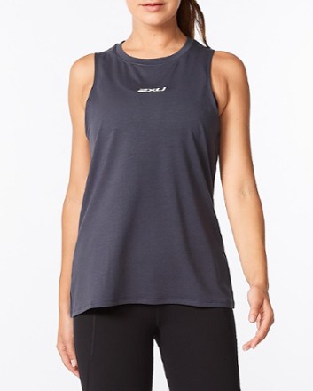2XU - Form Tank Top - Womens - INDIA INK/WHITE