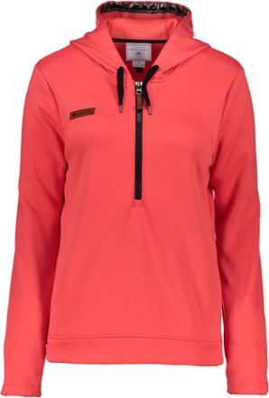 Obermeyer - Shawni Fleece Hoodie - Womens - HIBISCUS