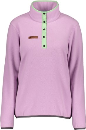 Obermeyer - Boulder Fleece Pullover - Womens - REEF